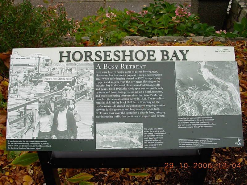 Horseshoe Bay development West Coast Ferries Forum